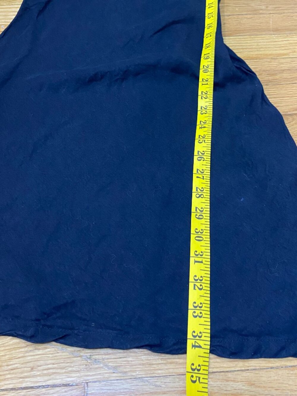 FENDI Jeans VINTAGE 90s Black Cotton Mini Slip Dress, Size IT 44, Fits US Small - Picture 8 of 9